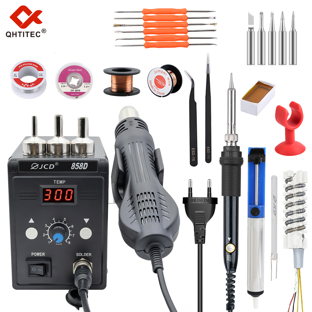 Hot Air Station 858 - JCD pistol udara panas 858D BGA,