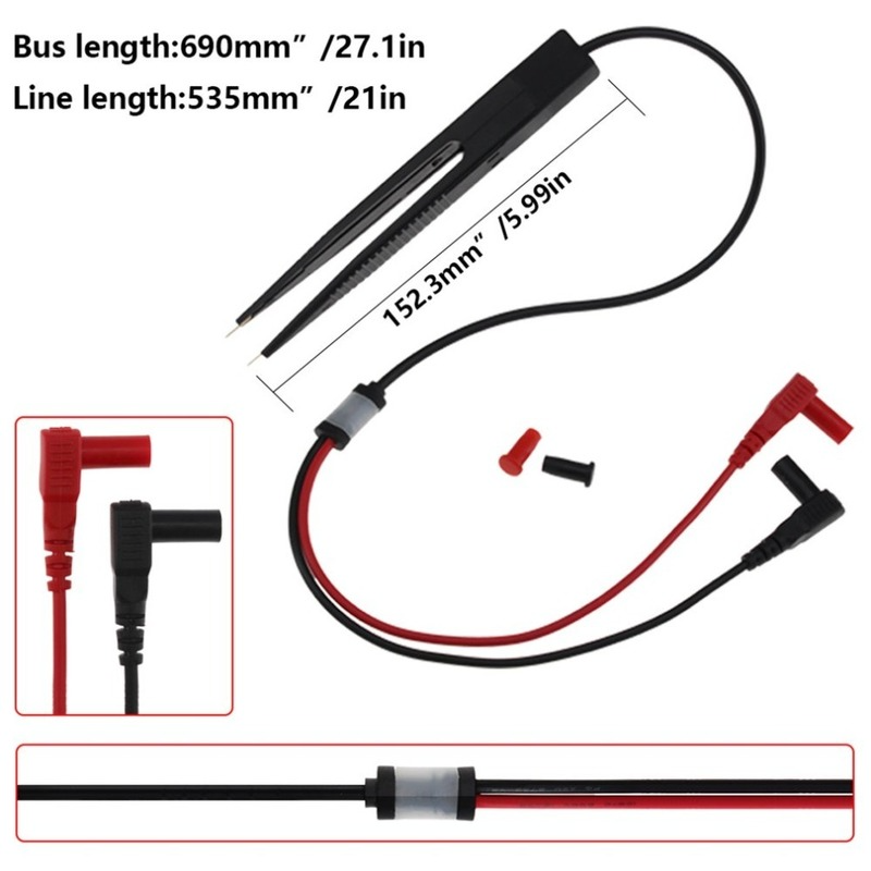 Smd Tweezer Set - Klip Meter Berkualitas Tinggi Tes Induktor