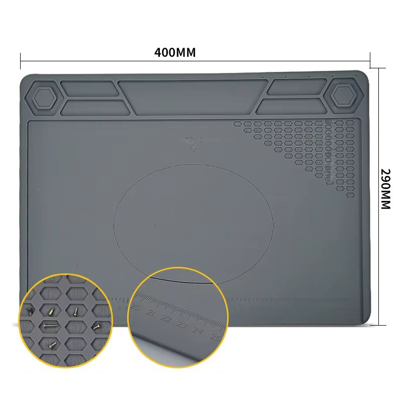 Electronics Repair Xbox - Alas Kerja Silikon Tahan Panas TE-616