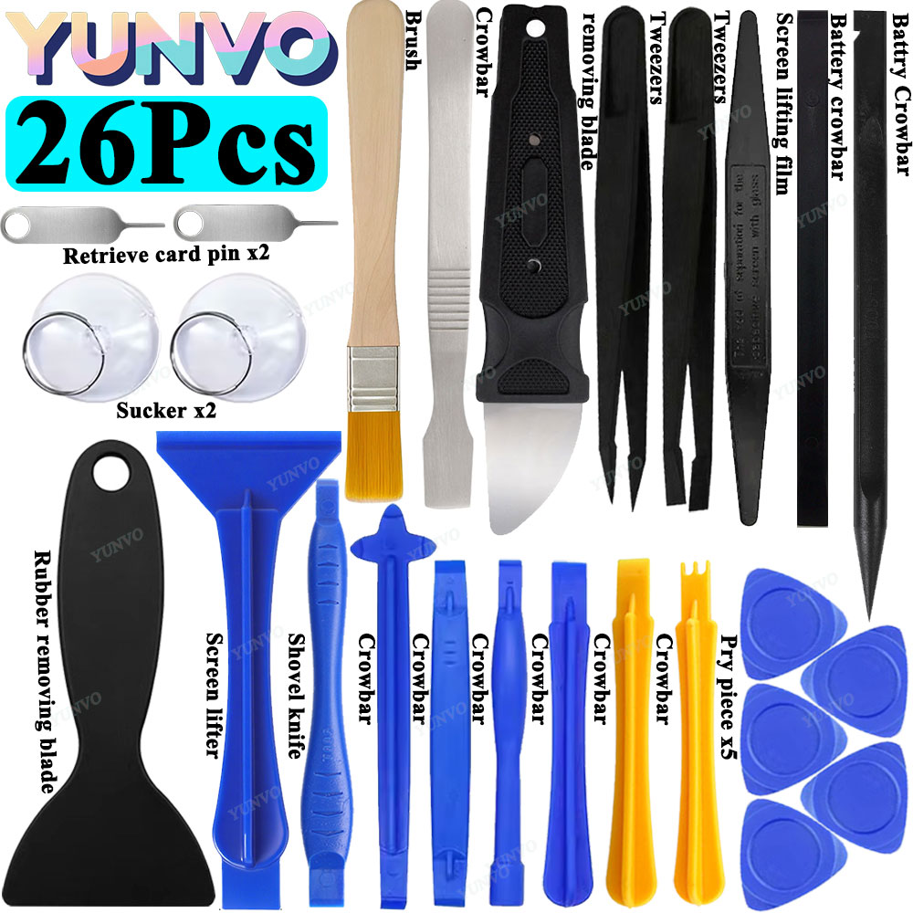 Spudger Plastic Set - Kit Alat Pembuka Layar Universal, Alat