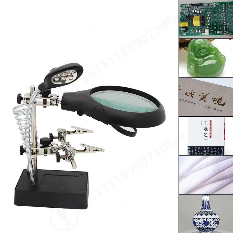Kaca Pembesar Las 10X dengan L - Electronics Repair Workbench ulasan dan harga