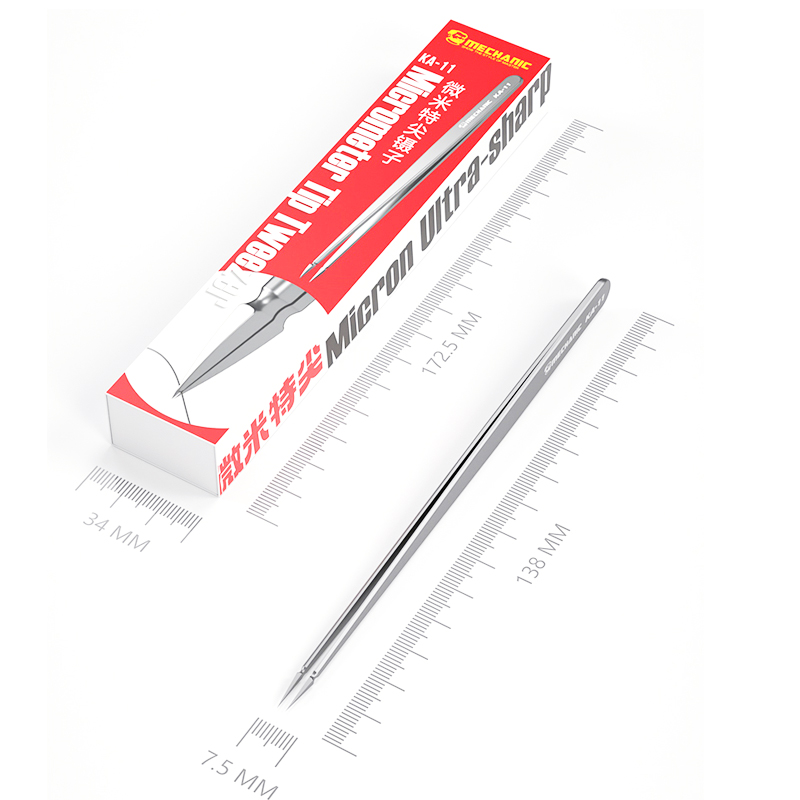 KA-11 mekanik 3D baja nirkarat - Smd Tweezer Set ulasan dan harga