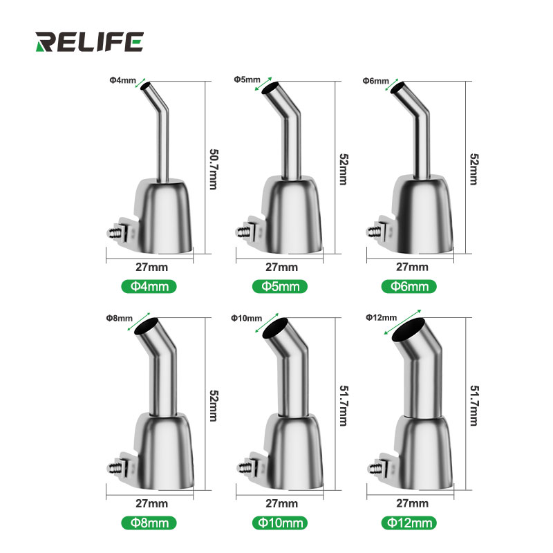 RELIFE 861 857 858 Seri Nozel  - Hot Air Station 858 ulasan dan harga