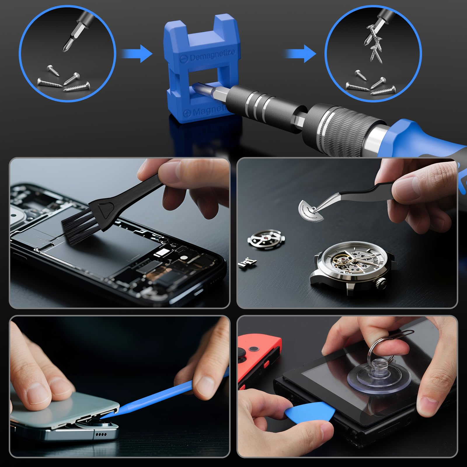 142 PCS Set Obeng Presisi Elek - Electronics Repair Xbox ulasan dan harga