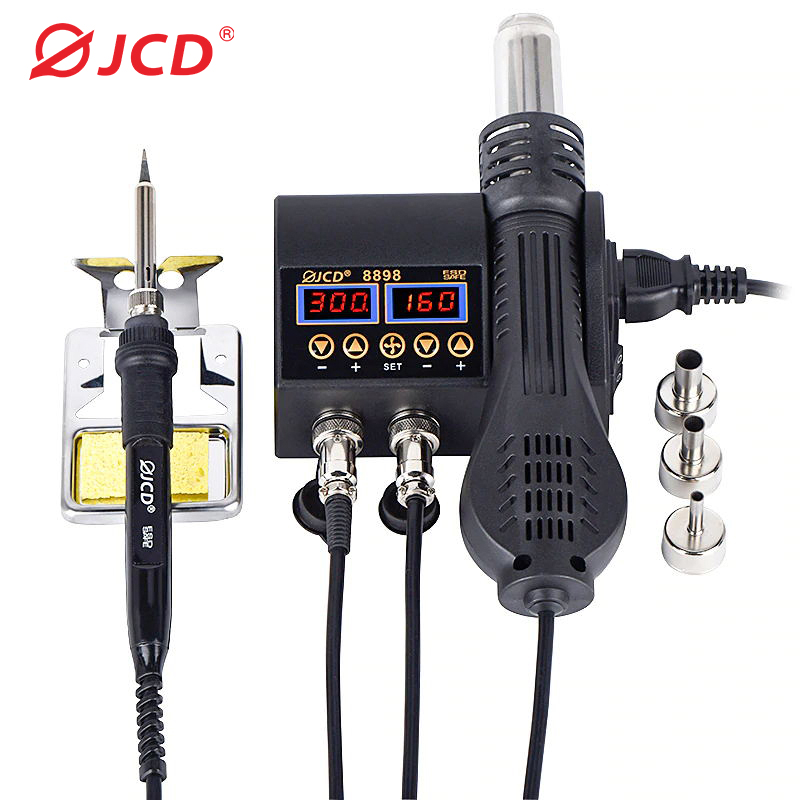 2 In 1 750W Pistol Udara Panas - Hot Air Station 858 ulasan dan harga