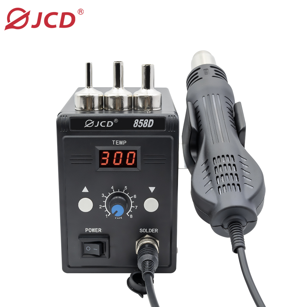 JCD pistol udara panas 858D BG - Hot Air Station 858 ulasan dan harga