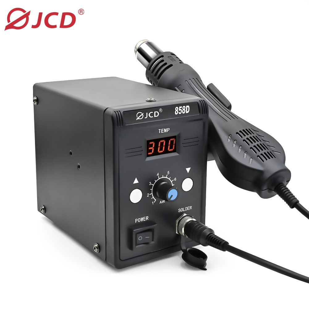 JCD pistol udara panas 858D BG - Hot Air Station 858 ulasan dan harga