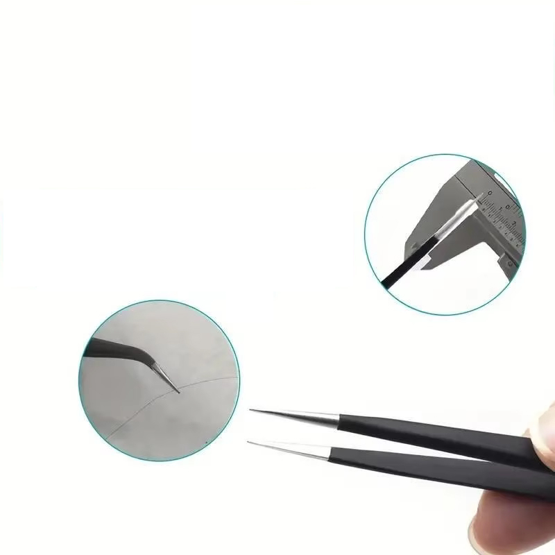 6 Buah Pinset Baja Tahan Karat - Electronics Repair Tools ulasan dan harga
