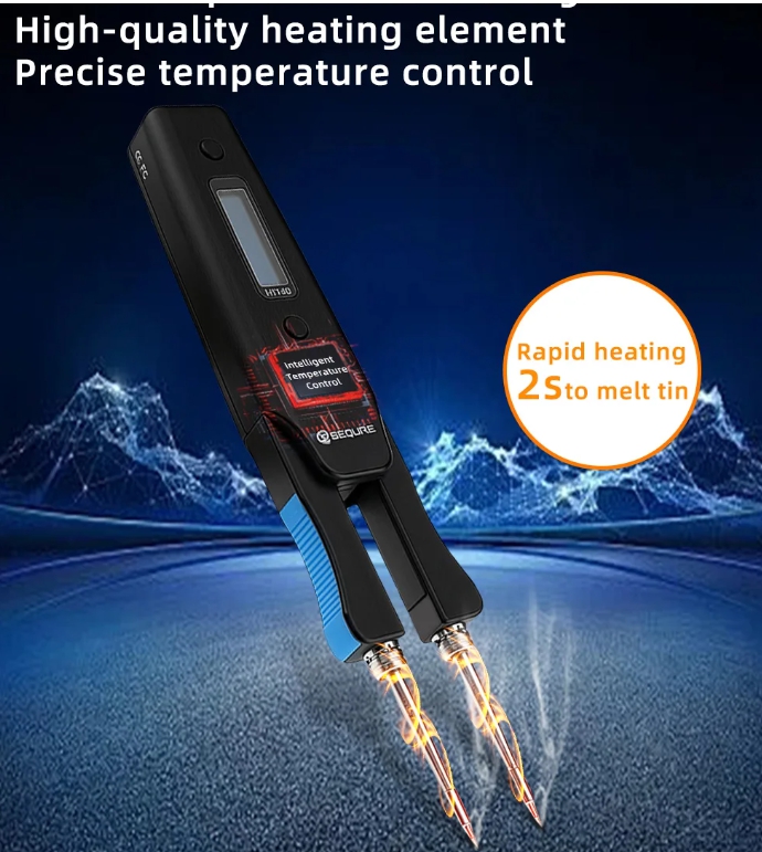 SEQURE HT140 2-IN-1 Pinset Pem - Smd Tweezer Set ulasan dan harga
