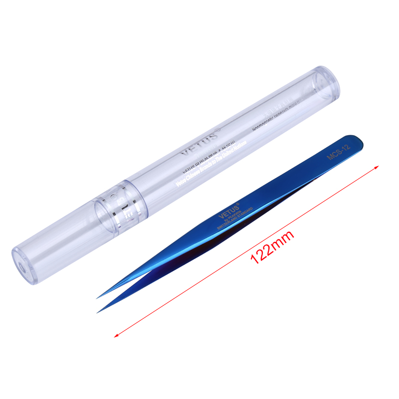 Asli Vetus MCS-12 Presisi Pins - Smd Tweezer Set ulasan dan harga