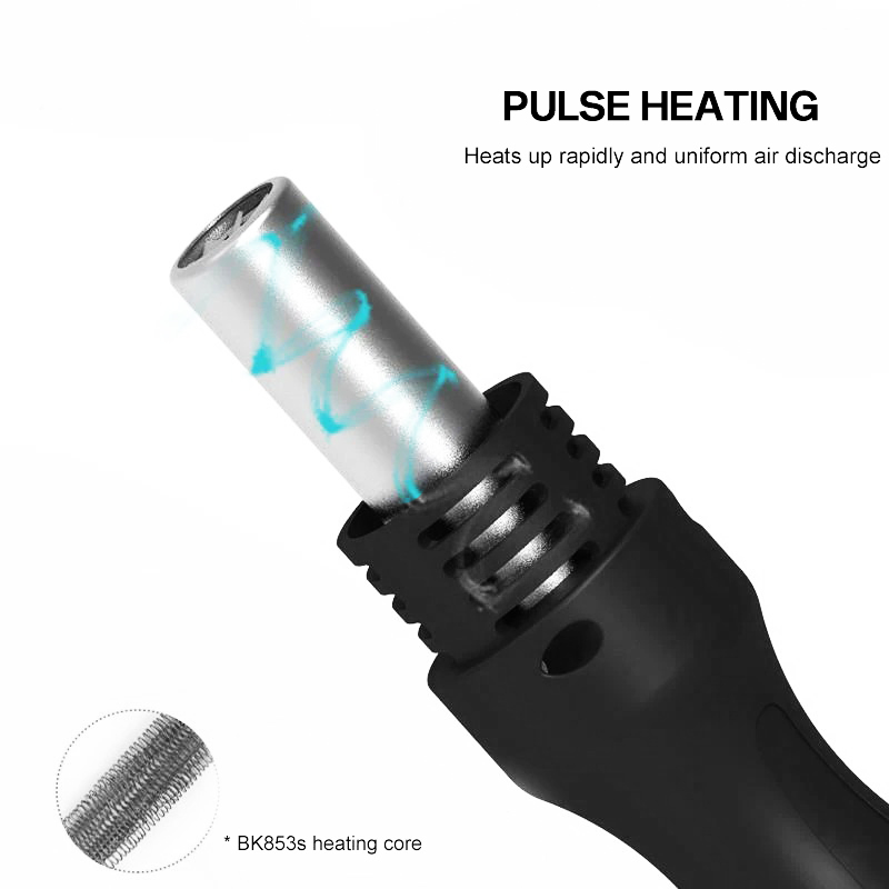 Bakon HF858D-853s, pegangan pi - Hot Air Station 858 ulasan dan harga