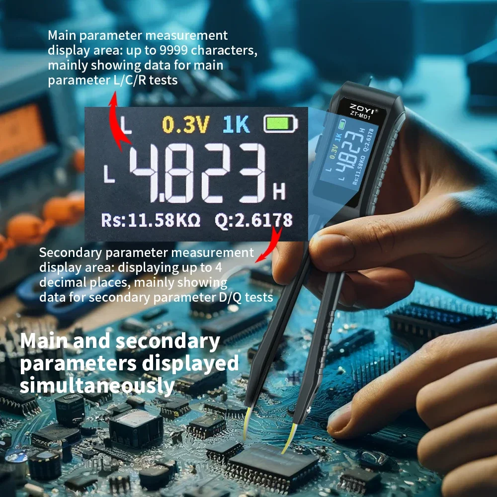 ZOYI ZT-MD1 Multimeter Digital - Smd Tweezer Set ulasan dan harga