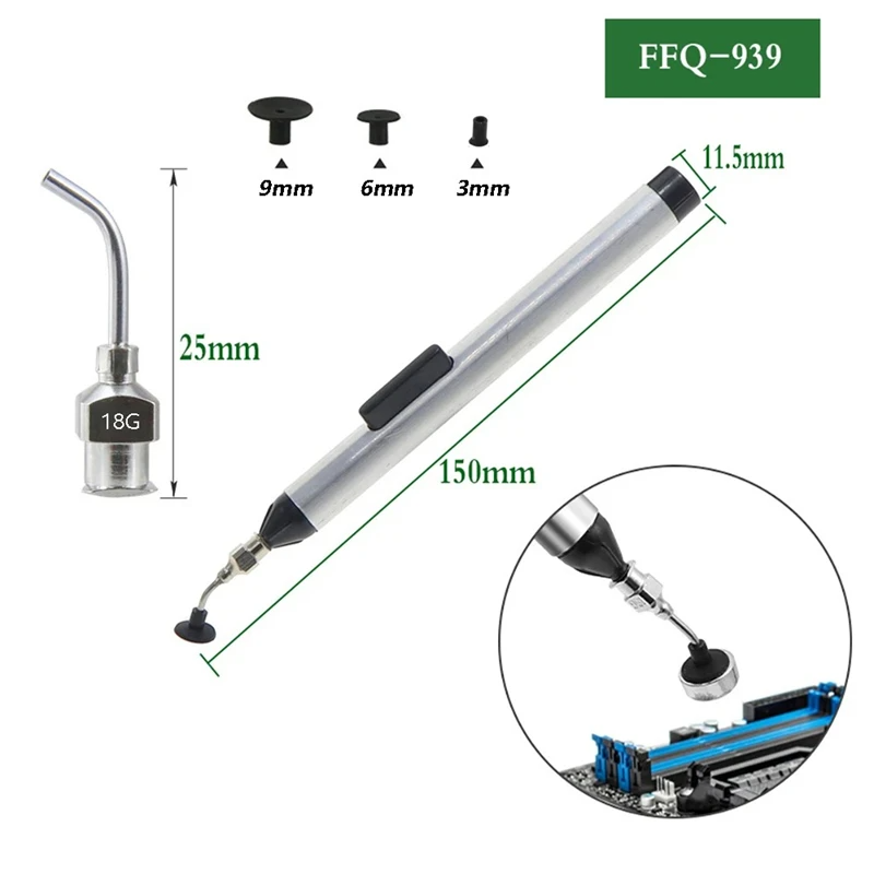 Kit Pena Hisap Vakum Manual 3  - Smd Tweezer Set ulasan dan harga