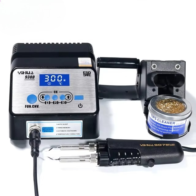 Stasiun Solder Pinset Portabel - Smd Tweezer Set ulasan dan harga