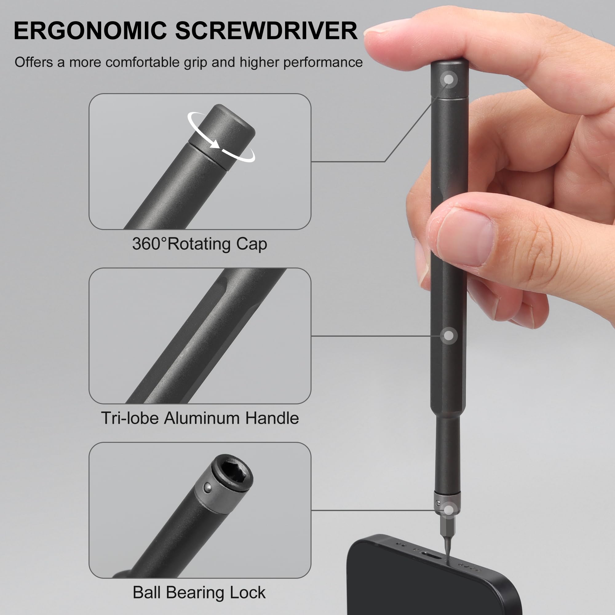 Set obeng magnetik 49 dalam 1, - Electronics Repair Xbox ulasan dan harga