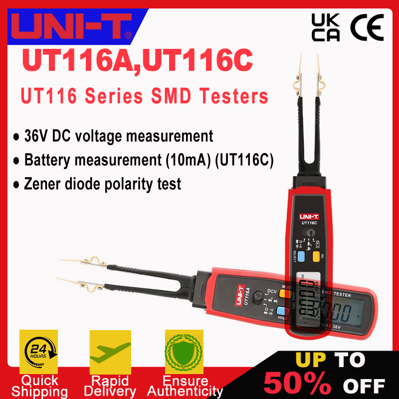 UT116A UT116C Pinset Digital P - Smd Tweezer Set ulasan dan harga